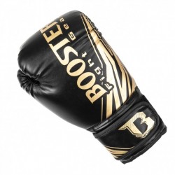 Black Boxing Gloves Booster "BT CHAMPION"